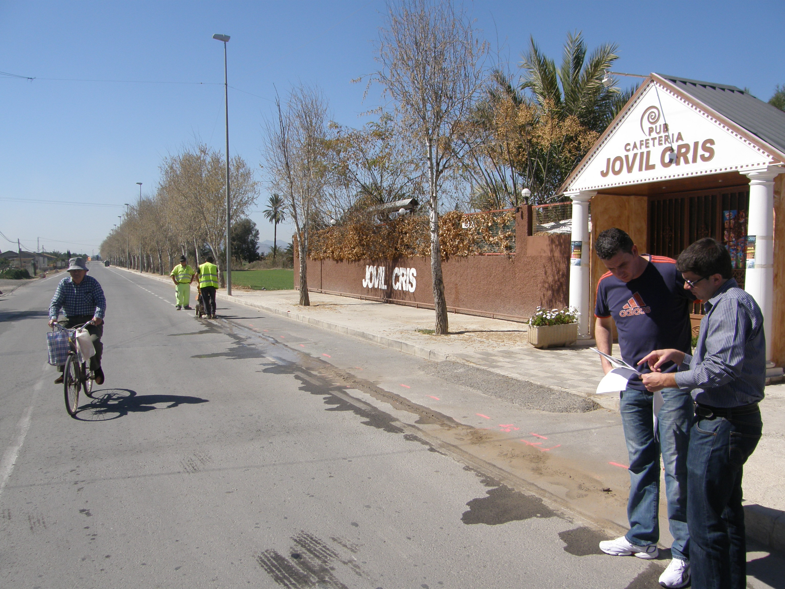 La Diputación de Alicante fomentará la seguridad vial en la CV8630 a la entrada de San Felipe