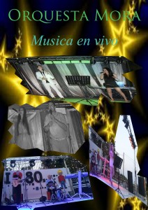 Cartel Orquesta Mora 2013
