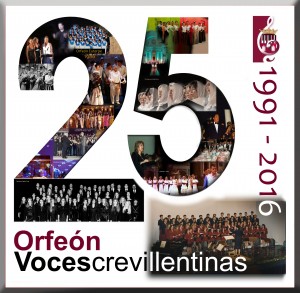 Orfeón LOGO 25 ANIVERSARIO
