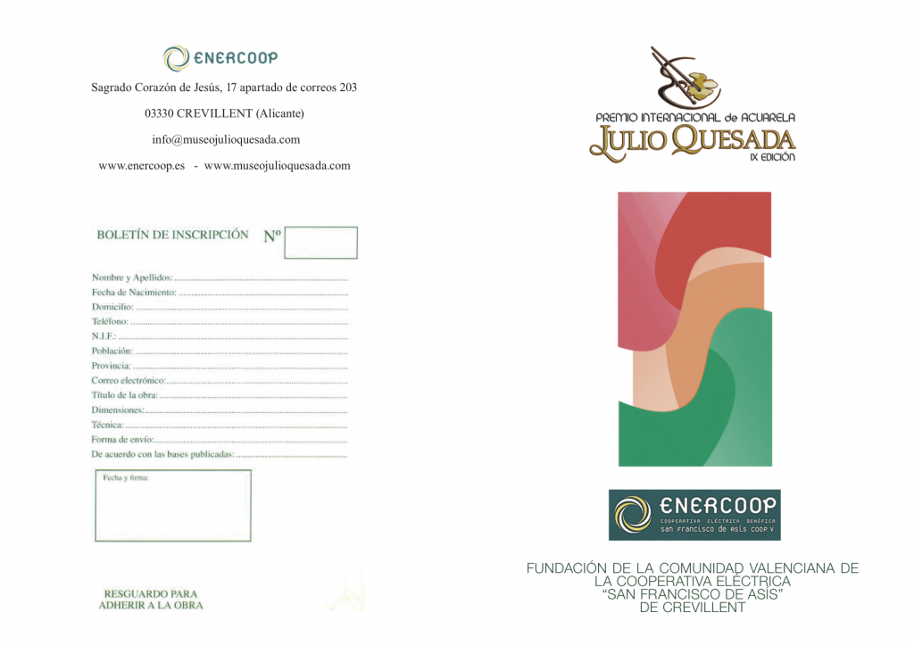 BASES PREMIO ENERCOOP