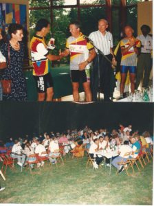 2ª Marcha ciclista a Fontenay, agosto de 1992